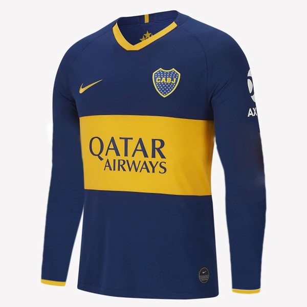 Maillot Football Boca Juniors Domicile ML 2019-20 Bleu